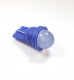 LOW PROFILE 1- SMD # 555 LED FROSTED DOME - BLUE
