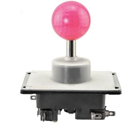 Joystick, Pink with Boot for Sega Key Master Crane - Click Image to Close
