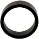 1-1/2" X 1/2" Black Flipper Rubber (image for) 1-1/2" X 1/2" Black Flipper Rubber