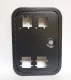 REPLACEMENT SMALL TWO SLOT DOOR AND FRAME ONLY (image for) REPLACEMENT SMALL TWO SLOT DOOR AND FRAME ONLY