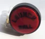 Williams / Bally " Launch Ball" Red Button 20-9663-B-4 (image for) Williams / Bally " Launch Ball" Red Button 20-9663-B-4