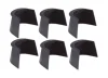 3" Pool Table Rubber Pocket Liners - Set of 6 (image for) 3" Pool Table Rubber Pocket Liners - Set of 6
