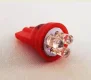 #555 3- LED WEDGE BULB - RED (image for) #555 3- LED WEDGE BULB - RED