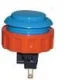 Sanwa OBSN-24, 24mm Pushbutton -BLUE (image for) Sanwa OBSN-24, 24mm Pushbutton -BLUE