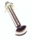 8-32 X 1- 1/4 " SMOOTH TOP BOLT BRIGHT FINISH WITH NUT (image for) 8-32 X 1- 1/4 " SMOOTH TOP BOLT BRIGHT FINISH WITH NUT
