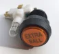 Williams / Bally Orange "Extra Ball" Button 20-9663-18 (image for) Williams / Bally Orange "Extra Ball" Button 20-9663-18