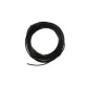HEAT SHRINK TUBING - BLACK 1/16" - SOLD BY THE FOOT (image for) HEAT SHRINK TUBING - BLACK 1/16" - SOLD BY THE FOOT