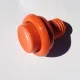 ORANGE LEAF STYLE BUTTON (image for) ORANGE LEAF STYLE BUTTON