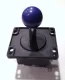 BALL TOP JOYSTICK 4 OR 8 WAY IN PURPLE - WOOD OR METAL PANEL (image for) BALL TOP JOYSTICK 4 OR 8 WAY IN PURPLE - WOOD OR METAL PANEL