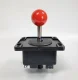 LONG SHAFT 4 / 8 WAY BALL TOP JOYSTICK - RED (image for) LONG SHAFT 4 / 8 WAY BALL TOP JOYSTICK - RED