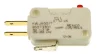 CHERRY 75g .187" D44X MICROSWITCH WHITE BODY (image for) CHERRY 75g .187" D44X MICROSWITCH WHITE BODY