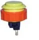 Sanwa OBSN-24, 24mm Pushbutton - YELLOW (image for) Sanwa OBSN-24, 24mm Pushbutton - YELLOW