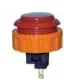 Sanwa OBSN-24, 24mm Pushbutton RED (image for) Sanwa OBSN-24, 24mm Pushbutton RED