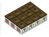Silver Cup Cue Chalk -12 PACK - BROWN (image for) Silver Cup Cue Chalk -12 PACK - BROWN