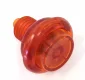 Cabinet Flipper Button 1 -1/8" Shaft - Transparent - Orange (image for) Cabinet Flipper Button 1 -1/8" Shaft - Transparent - Orange